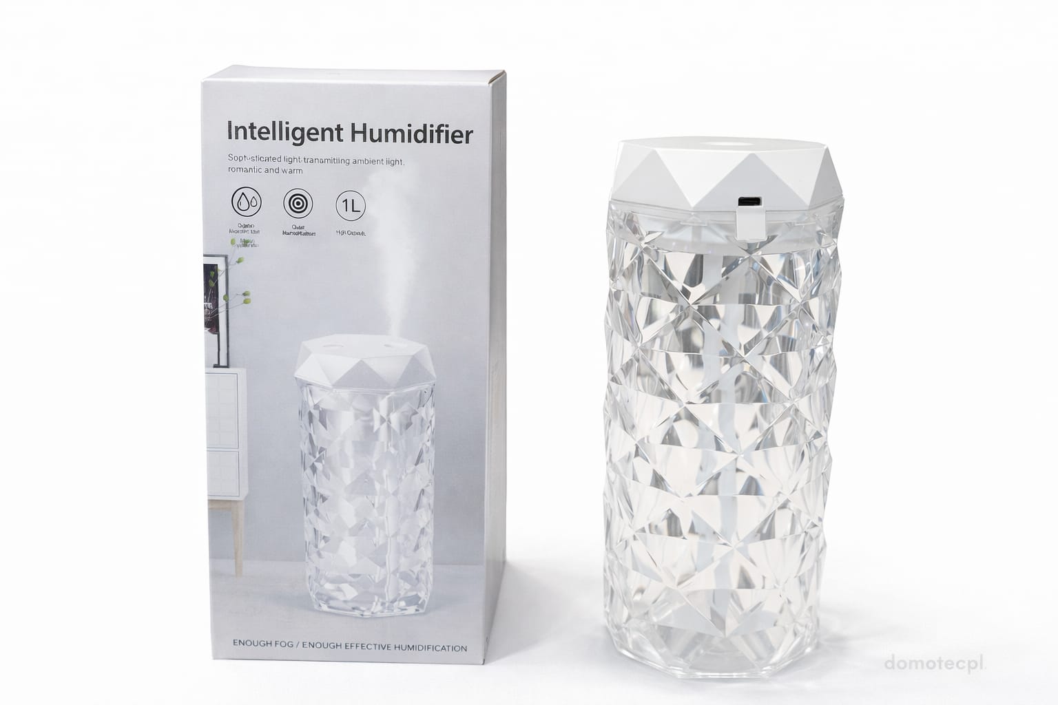 Intelligent Humidifier – Luftbefeuchter mit Kristalloptik